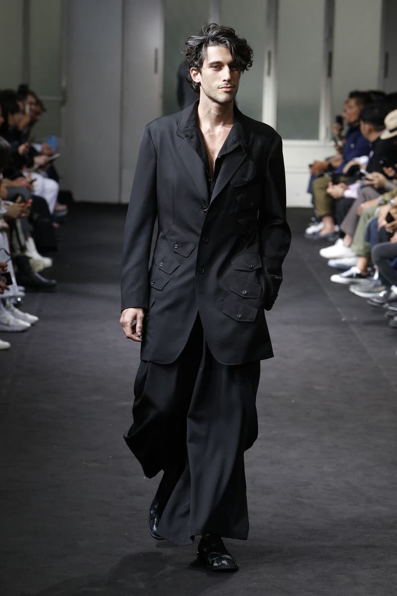 Yohji Yamamoto Spring Summer 2019 collection runway paris fashion week mens