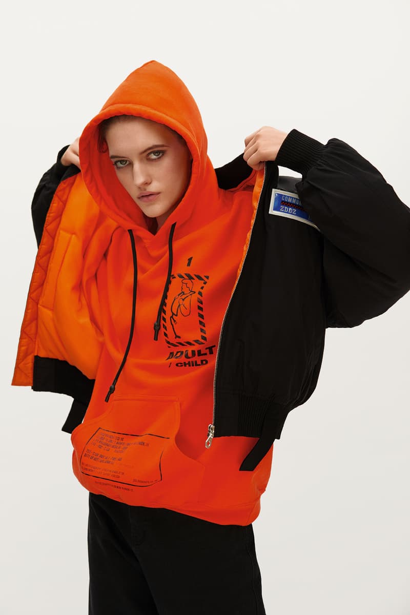 ZDDZ Fall/Winter 2018 Lookbook Collection life vests streetwear fashion