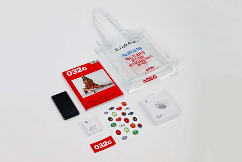 032c Remixes Tote Bag & Live Case for the Google Pixel 2