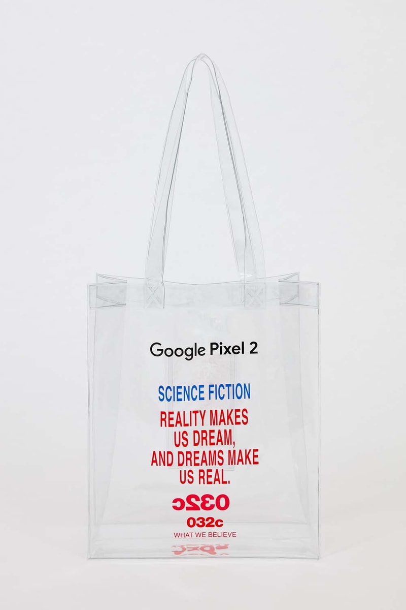 032c x Google Pixel 2 Tote Bag and Live Case