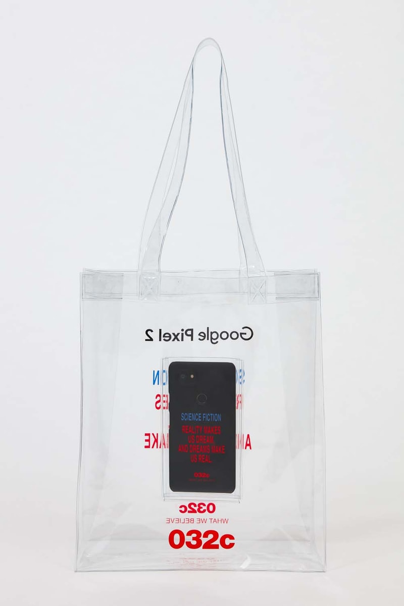 032c x Google Pixel 2 Tote Bag and Live Case