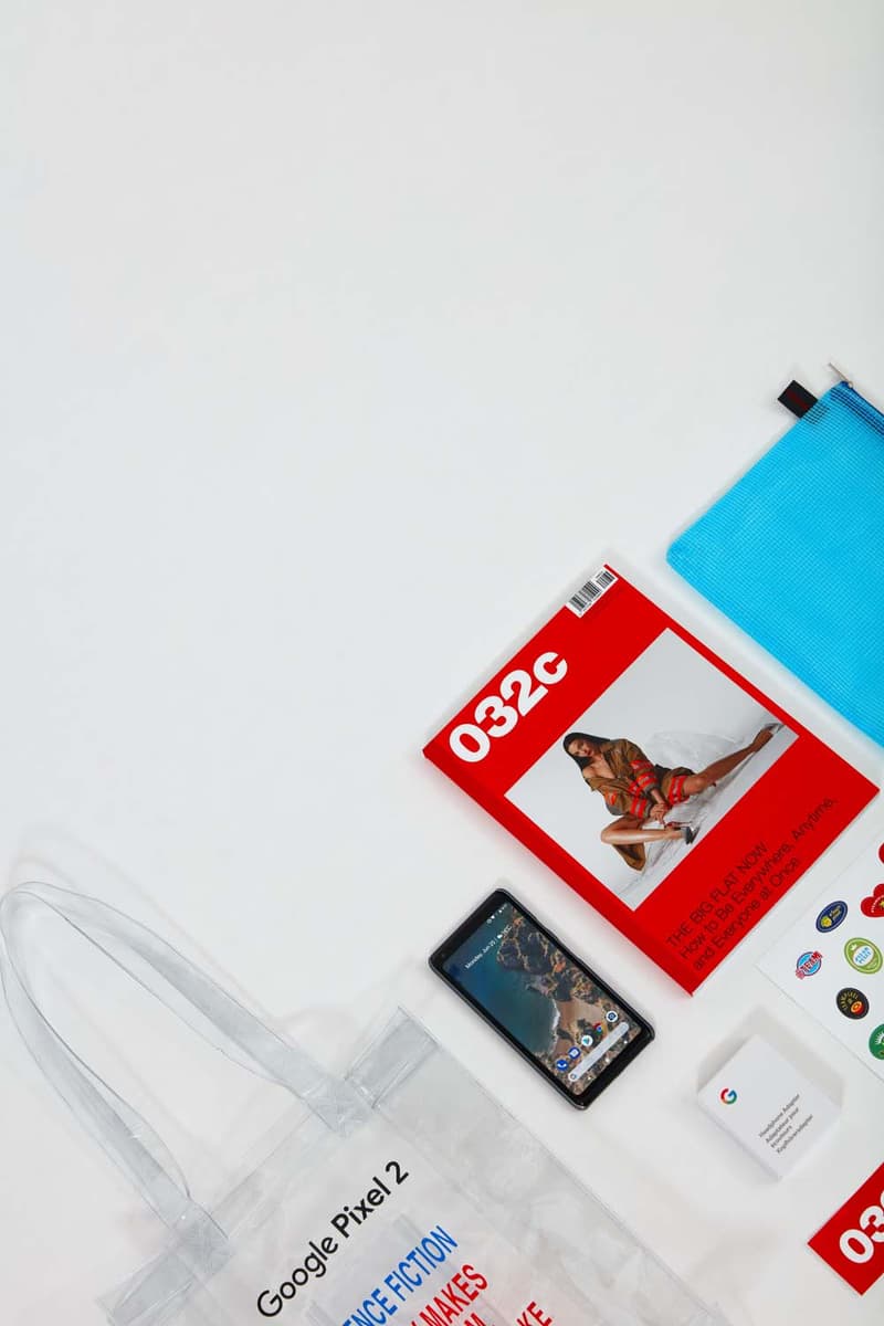 032c x Google Pixel 2 Tote Bag and Live Case