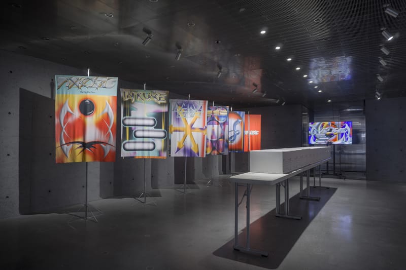 A Look Inside 032c’s "The Big Flat Now" Exhibition at SSENSE Montreal