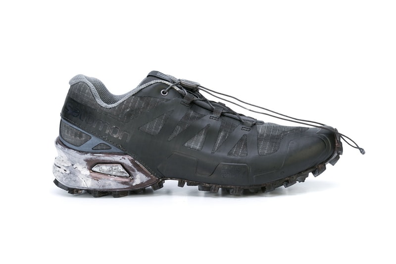 boris bidjan saberi 11 by salomon speedcross collaboration 4 WHITE TRANSPARENT BLACK DYE DIP OIL BROWN grey colorway four new hiking purchase buy shop sale farfetch