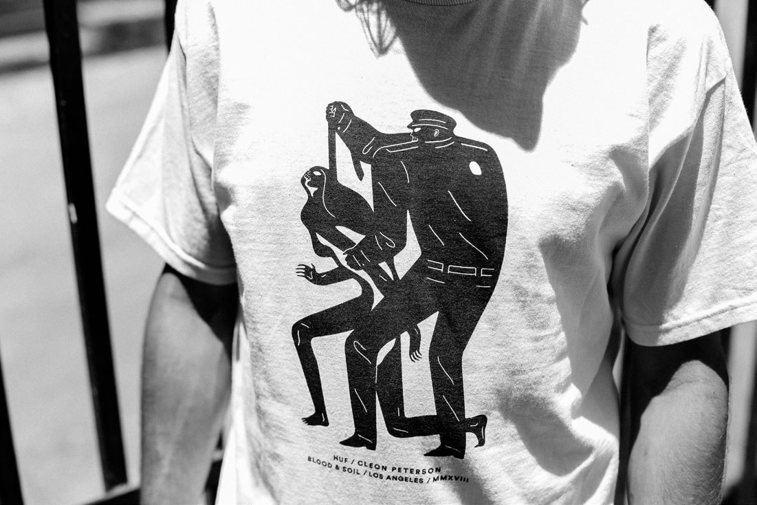 huf cleon peterson blood soil capsule collaboration graphic painting artwork july 8 drop release date info