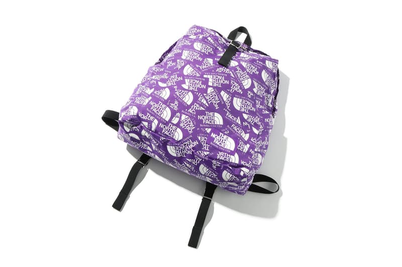 THE NORTH FACE PURPLE LABEL logo print racpack shoulder bag back pack day japan exclusive journal standard july 2018 drop release date buy purchase