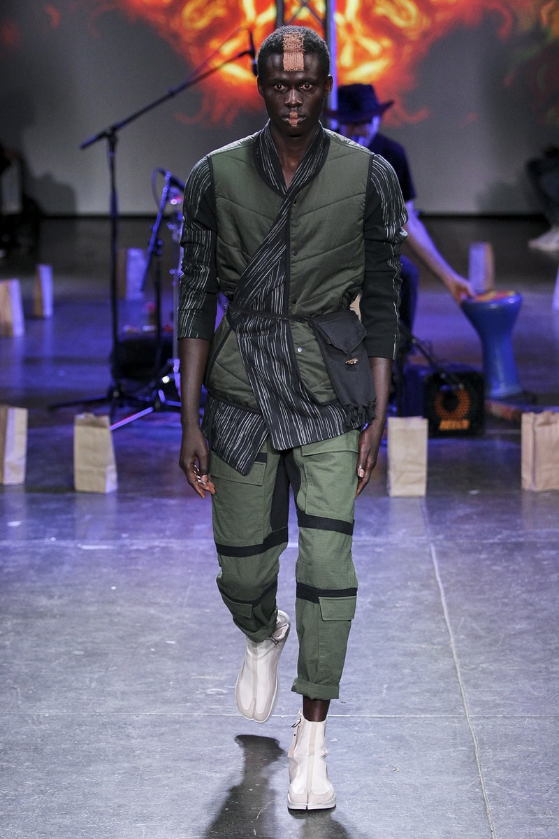 abasi rosborough spring summer 2019 runway collection new york fashion week mens presentation greg abdul desert phantom