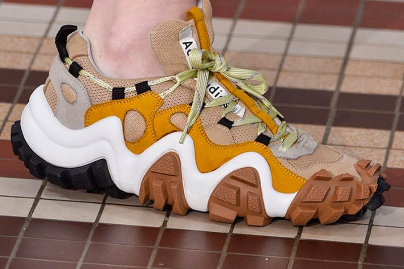 Acne Studios Spring/Summer 2019 Footwear hiking trail sneaker new design chunky footwear women's paris fashion week