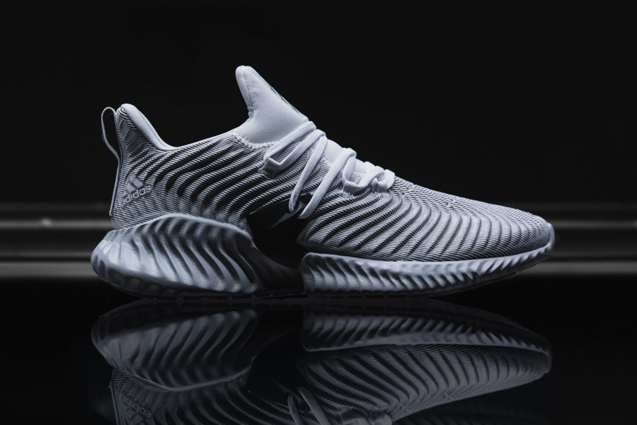 adidas AlphaBOUNCE Instinct new sneaker release date price info colorway white black pink grey