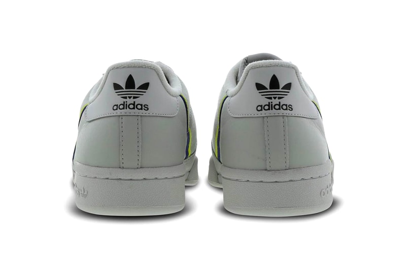 adidas Continental 80 Grey Yellow Colorway Release info price purchase sneaker footwear Mystery Ink