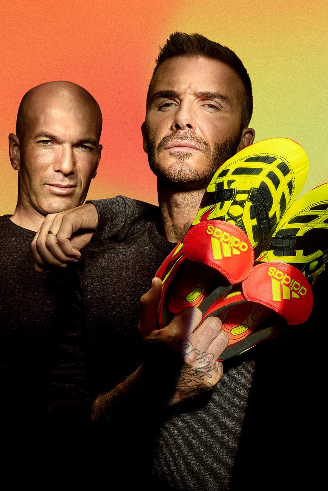 adidas beckham and zidane