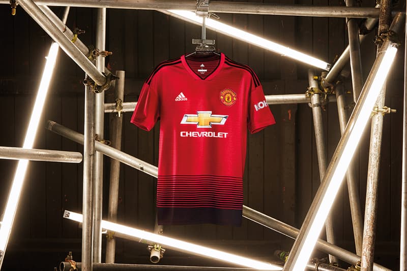 Adidas Football Manchester United 2018 19 Home Kit Hypebeast