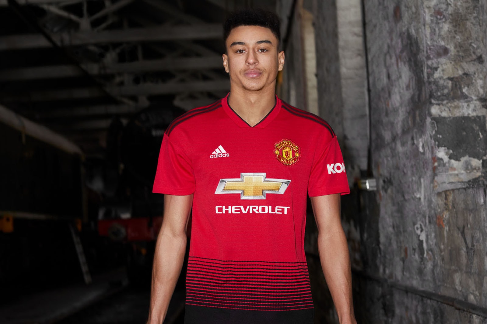 adidas Football Manchester United 2018/19 Home Kit Kits Jersey Shorts Socks Train Track Line Graphic 140th Anniversary Available Purchase Buy Cop Now Today