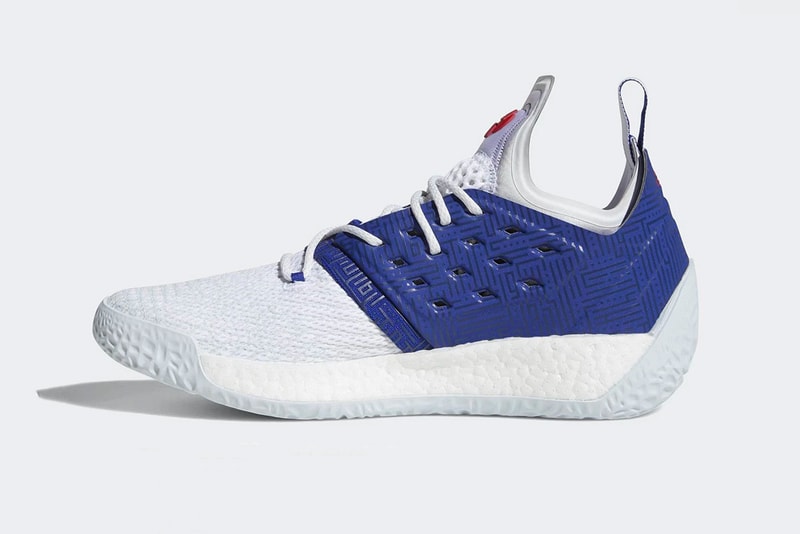 adidas Harden Vol. 2 "Red/White/Blue" Release date sneaker patriotic colorway james harden price purchase