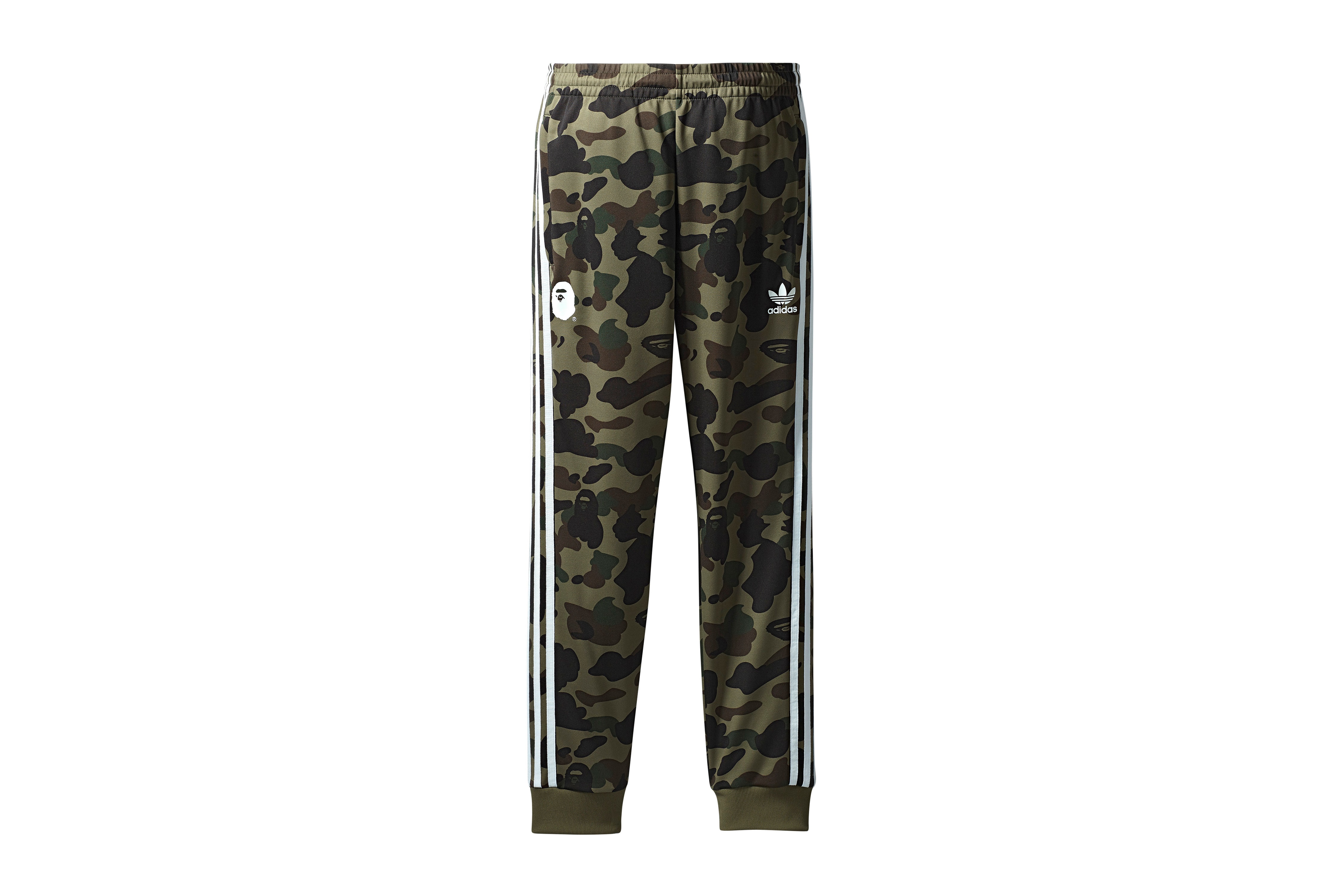 BAPE adidas Originals 2018 Apparel Collection Collaboration Collab adicolor Release Details Camouflage Release Information Details First Look Closer