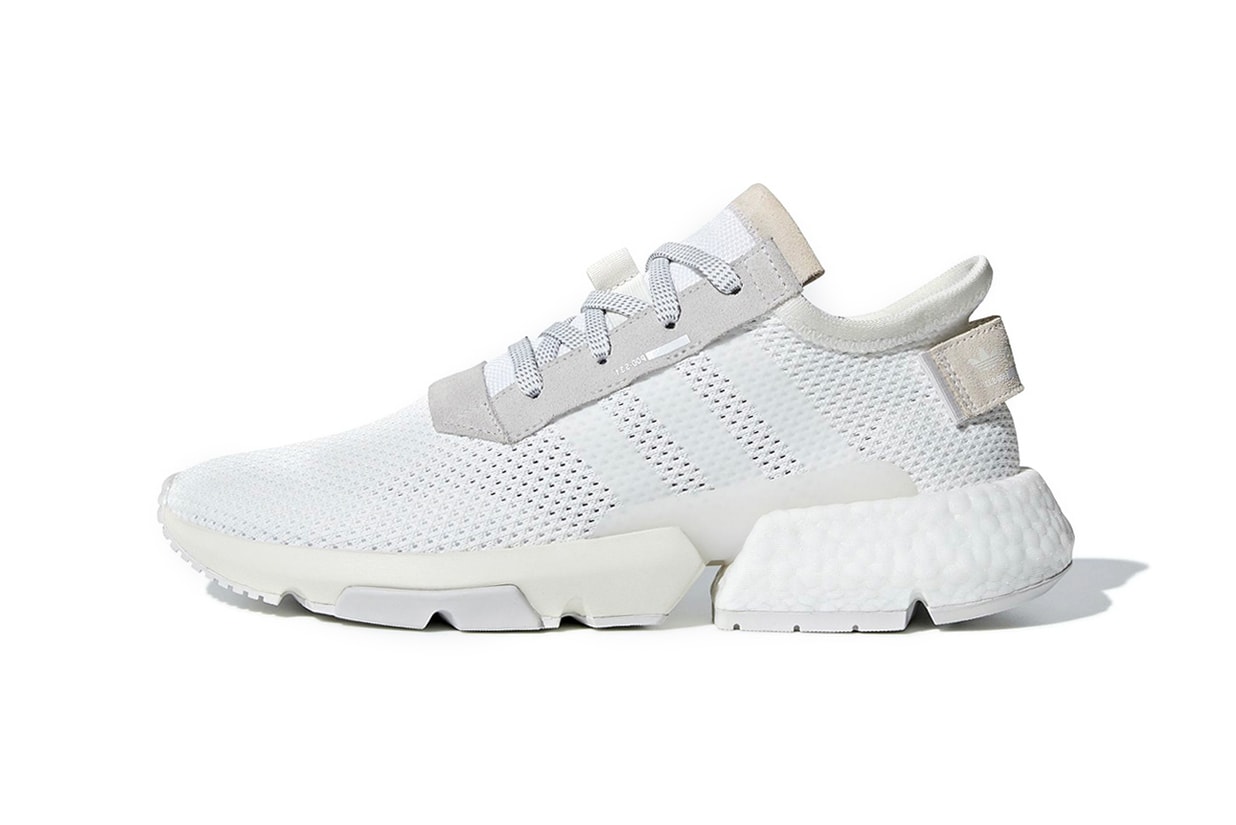 adidas POD s3.1 "White/Grey One" Release Date sneaker triple white price august 2018