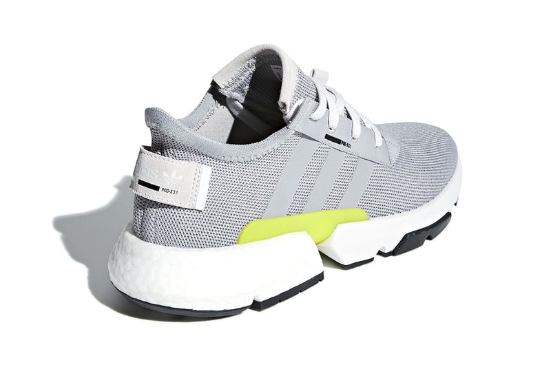 adidas POD S31 Grey Two launch sneakers footwear BOOST Release Volt