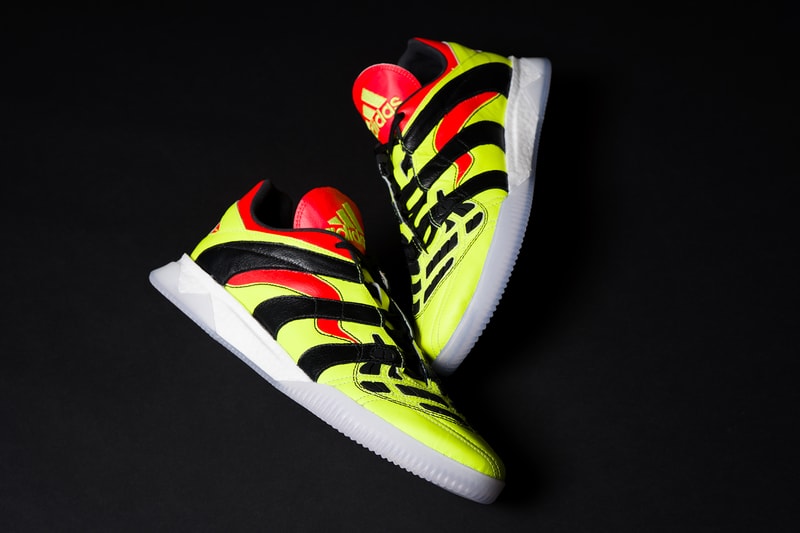 Adidas Predator Accelerato S Yellow Details Sneakers Kicks Shoes Trainers Boots Cop Purchase Buy Available Now Closer Look David Beckham Deadstock Zinedine Zidane