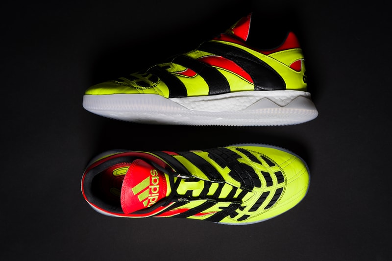 Adidas Predator Accelerato S Yellow Details Sneakers Kicks Shoes Trainers Boots Cop Purchase Buy Available Now Closer Look David Beckham Deadstock Zinedine Zidane