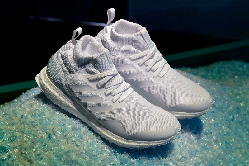 adidas originals parley ultraboost ultra boost 3.0 4.0 sneaker shoe plastic recycle renewable 747 los angeles california warehouse all star weekend