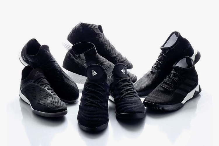 adidas Tango Unveils a Four-Part Sneaker Collection in "Core Black"