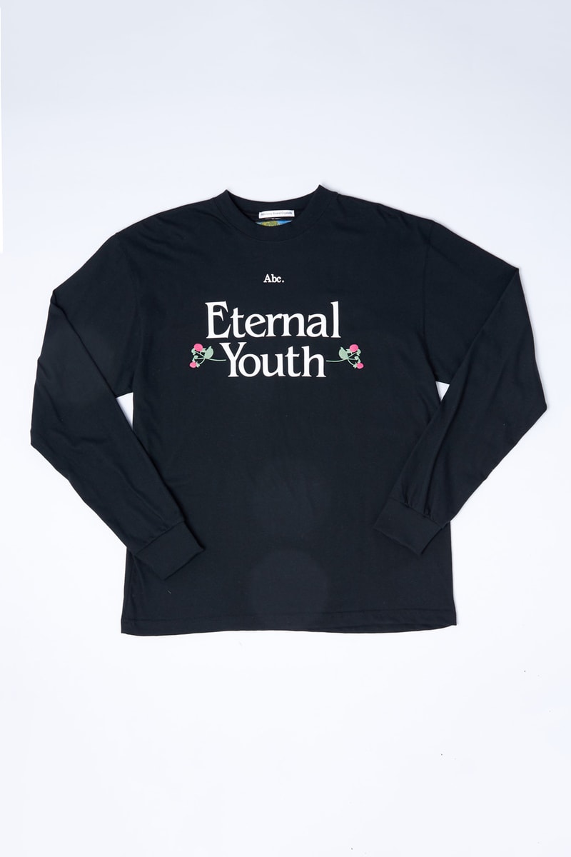 Abc. advisory board crystals Slam Jam Milano "Studio Flannels" Release eternal youth capsule collection