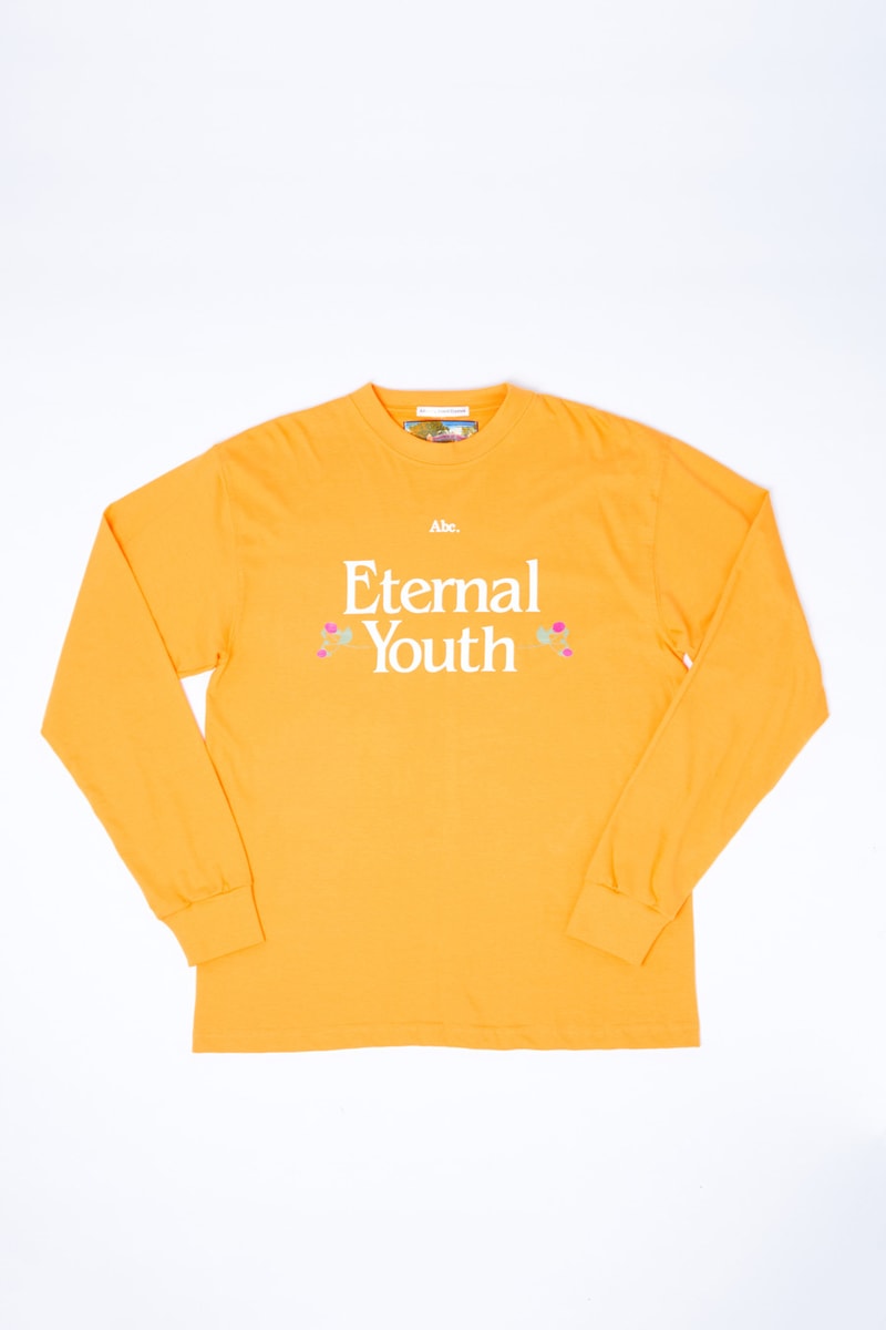 Abc. advisory board crystals Slam Jam Milano "Studio Flannels" Release eternal youth capsule collection