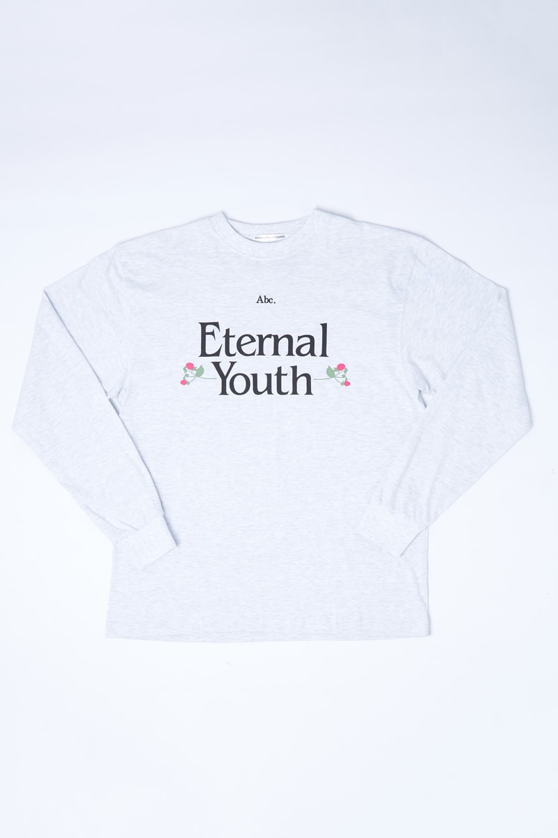 Abc. advisory board crystals Slam Jam Milano "Studio Flannels" Release eternal youth capsule collection