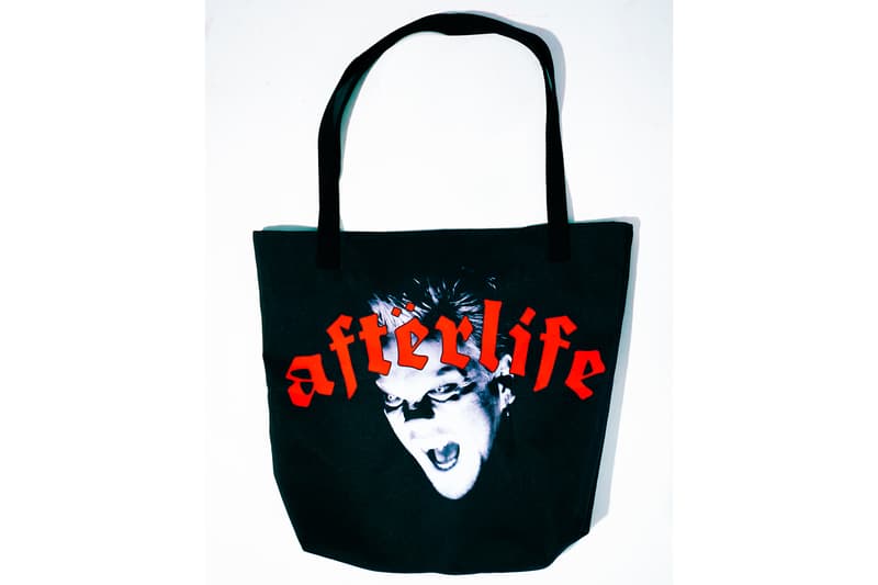 AFTERLIFE Spring Summer 2018 Collection Part 1 lookbook hoodies shirts tote bags skate deck release info