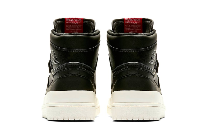 Air Jordan 1 High Double Strap First Look velcro all-white black/white sneaker jordan brand nike