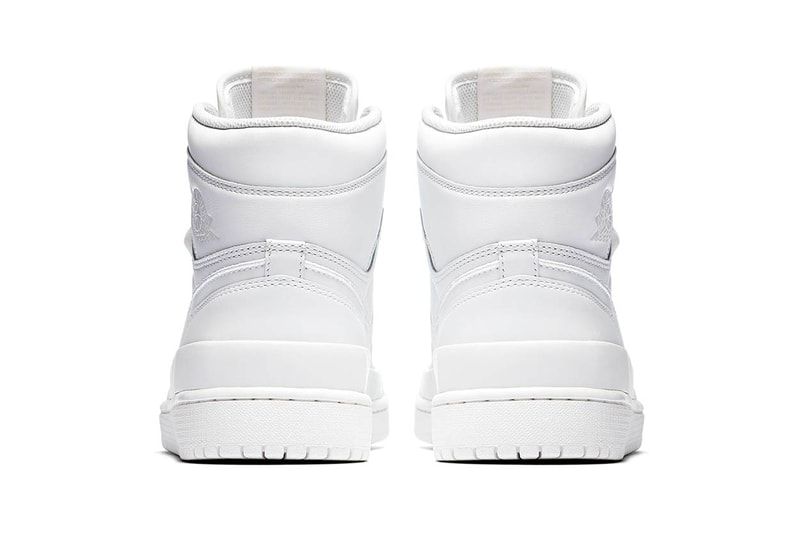 Air Jordan 1 High Double Strap First Look velcro all-white black/white sneaker jordan brand nike