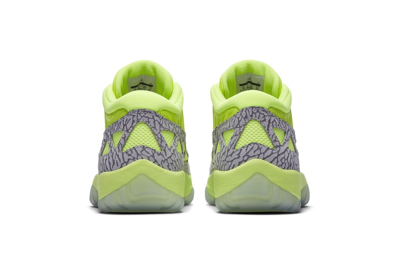 air jordan 11 low ie ghost green 2018 august jordan brand footwear