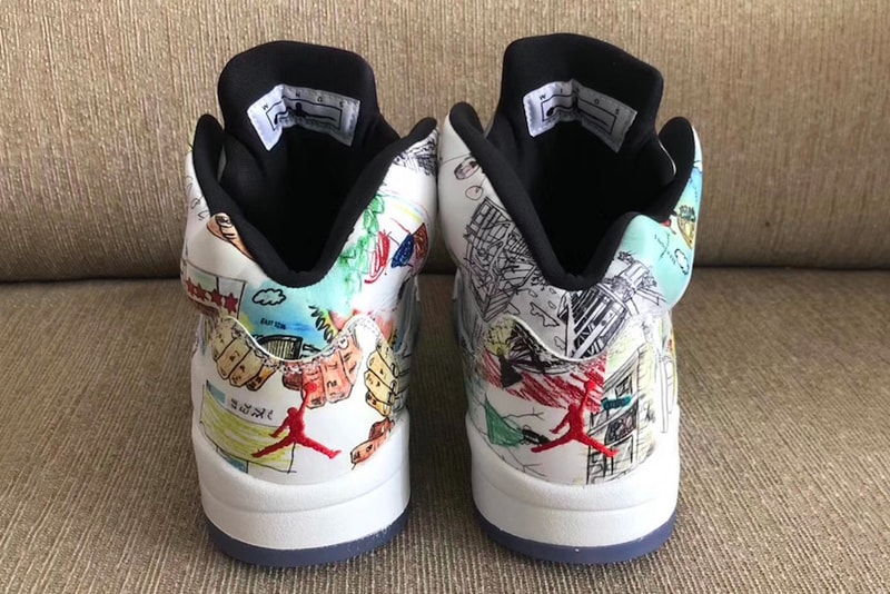 Air Jordan 5 "Wings" first look sneaker release date jordan brand michael jordan wings initiative