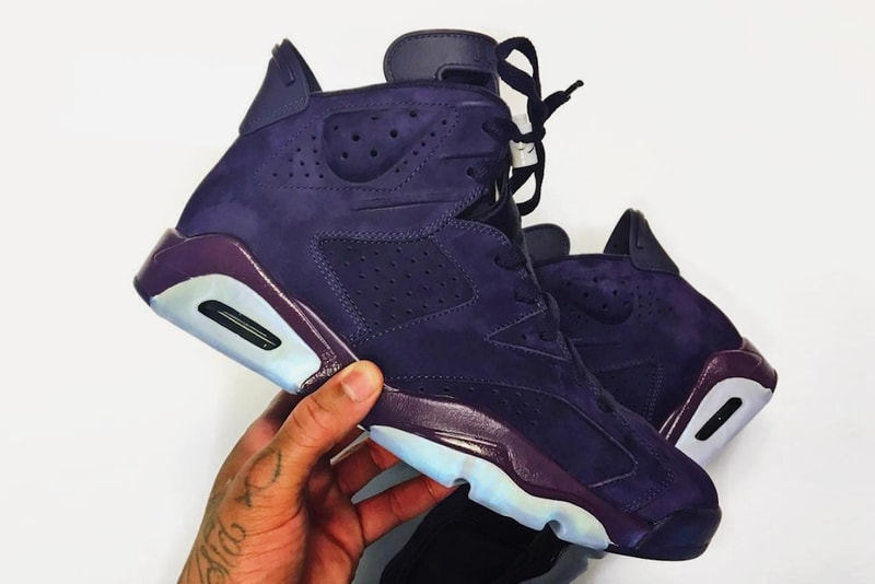 Air Jordan 6 Purple Rain First Look Unreleased jordan brand employee Frank Cooker sneaker footwear