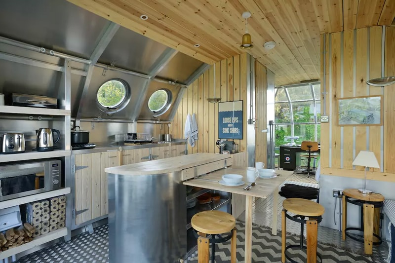 AirShip 002 Cabin airbnb rental Scottish Highlands Drimnin Isle of Mull scotland