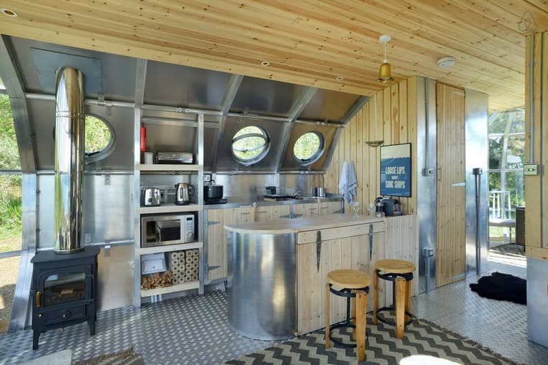 AirShip 002 Cabin airbnb rental Scottish Highlands Drimnin Isle of Mull scotland