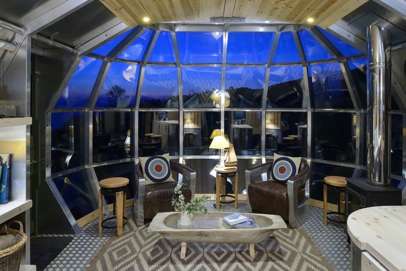 AirShip 002 Cabin airbnb rental Scottish Highlands Drimnin Isle of Mull scotland