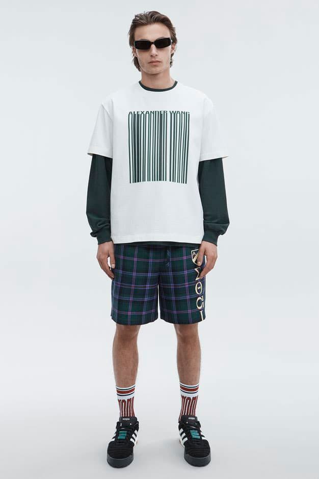 Alexander Wang Newest Barcode Capsule Fall 2018 Hoodie Track Pants T shirt Top Socks