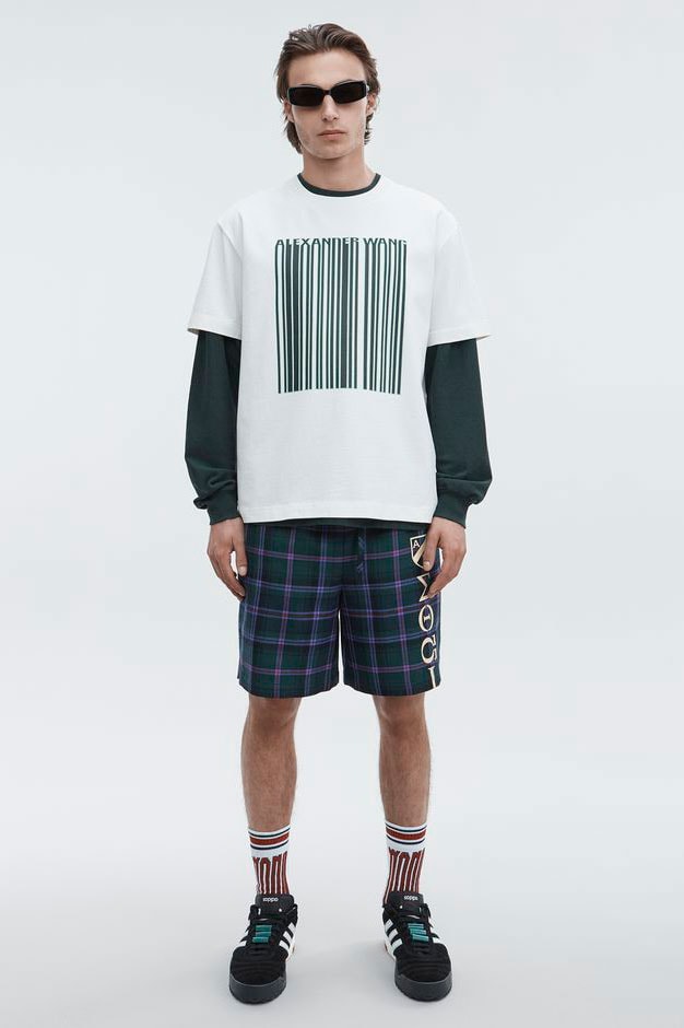 alexander wang barcode t shirt