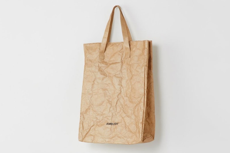 ambush paper bag tote