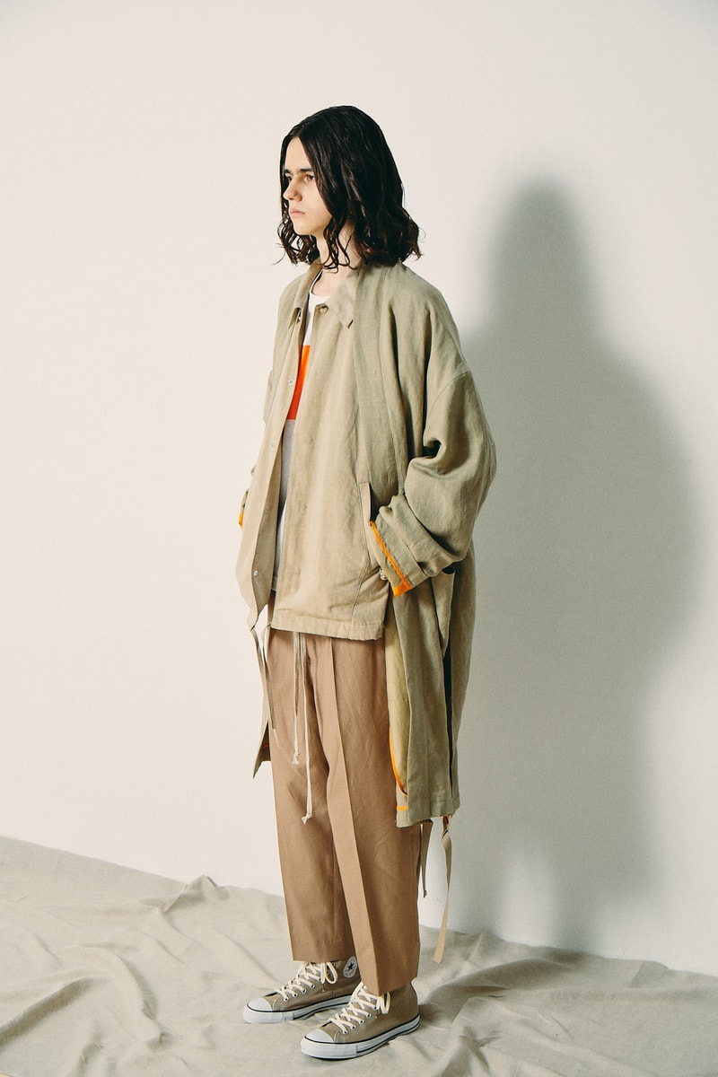 ANEI Spring Summer 2019 Collection Lookbook yu haishi visvim y-3 yohji yamamoto debut first collection japan