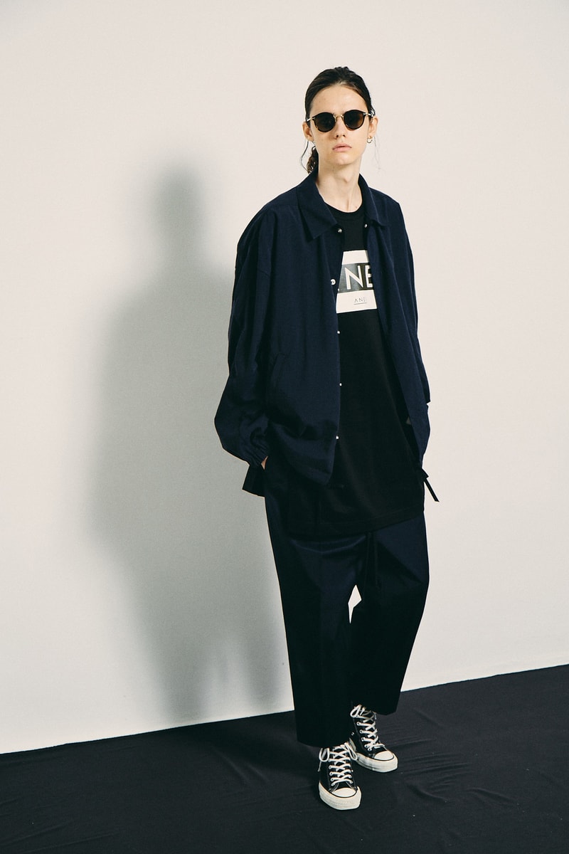 ANEI Spring Summer 2019 Collection Lookbook yu haishi visvim y-3 yohji yamamoto debut first collection japan