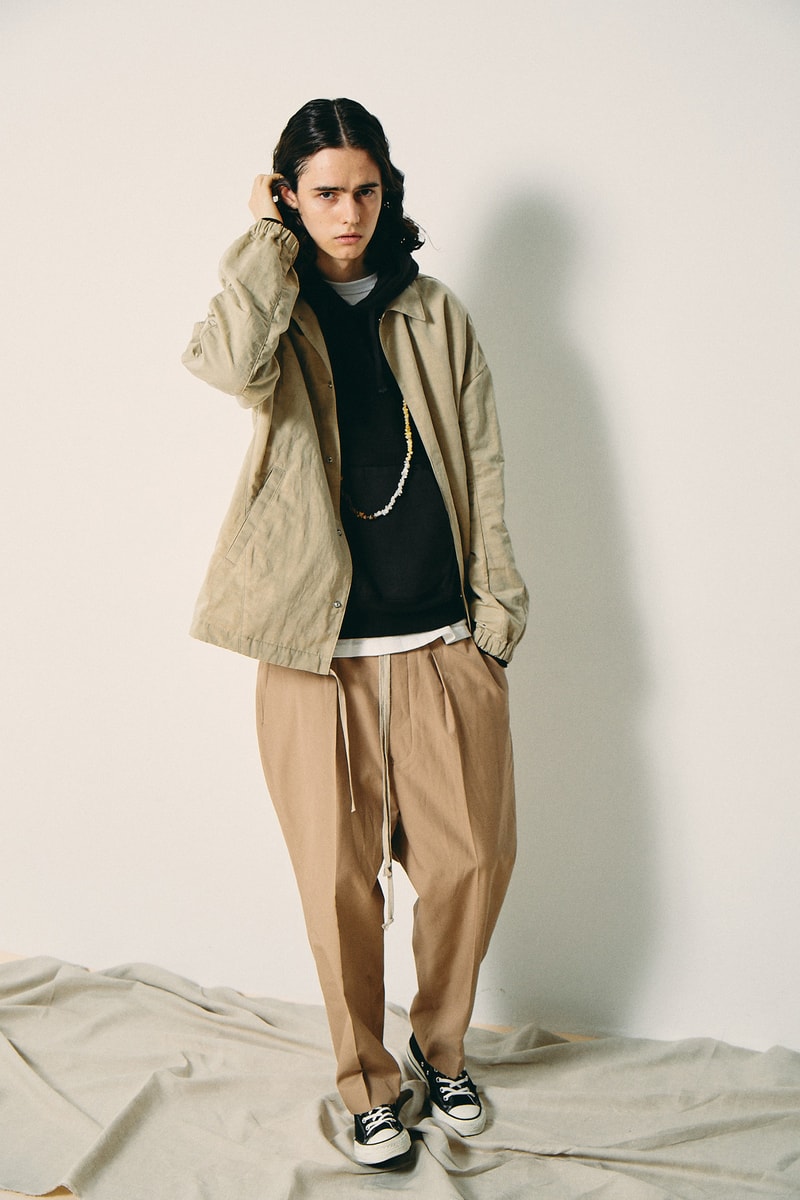 ANEI Spring Summer 2019 Collection Lookbook yu haishi visvim y-3 yohji yamamoto debut first collection japan