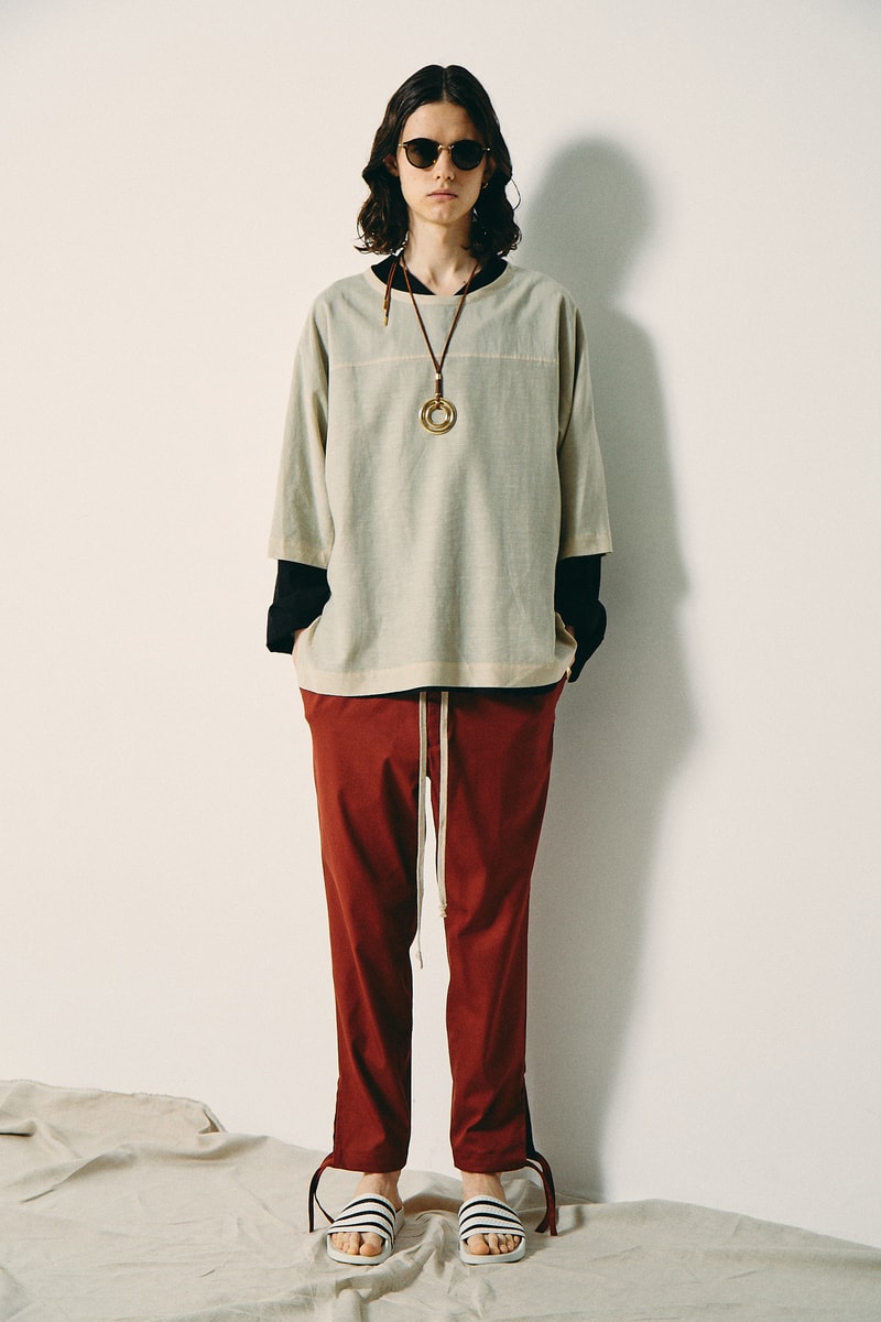 ANEI Spring Summer 2019 Collection Lookbook yu haishi visvim y-3 yohji yamamoto debut first collection japan