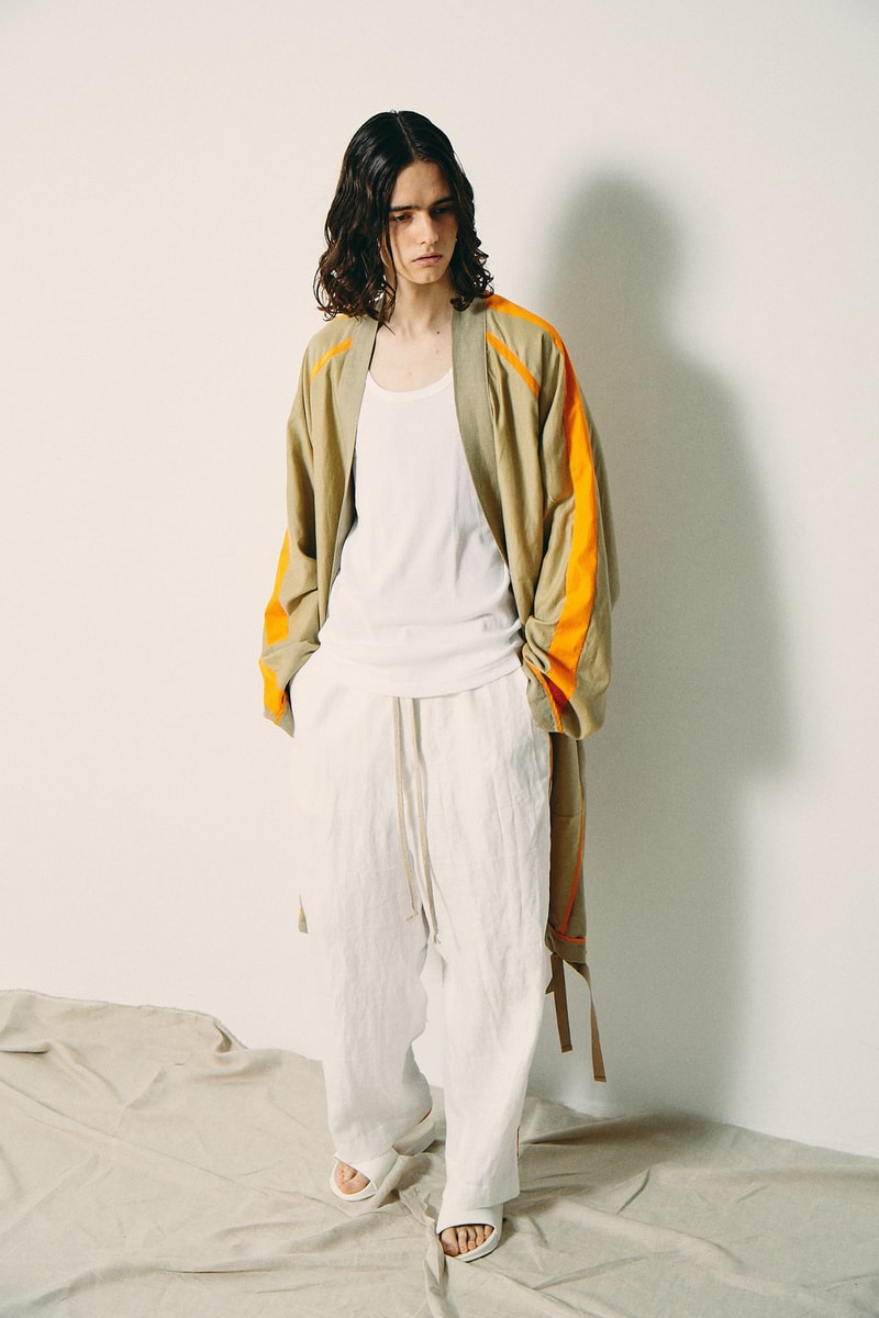 ANEI Spring Summer 2019 Collection Lookbook yu haishi visvim y-3 yohji yamamoto debut first collection japan