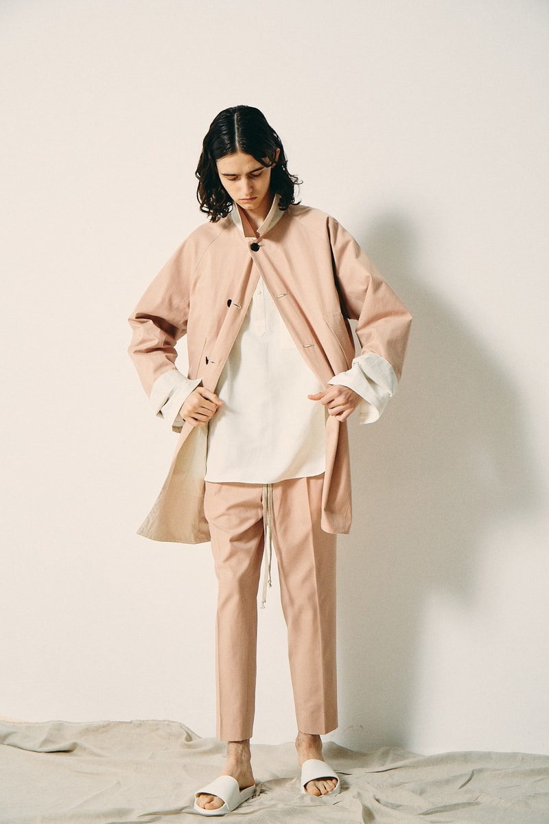 ANEI Spring Summer 2019 Collection Lookbook yu haishi visvim y-3 yohji yamamoto debut first collection japan