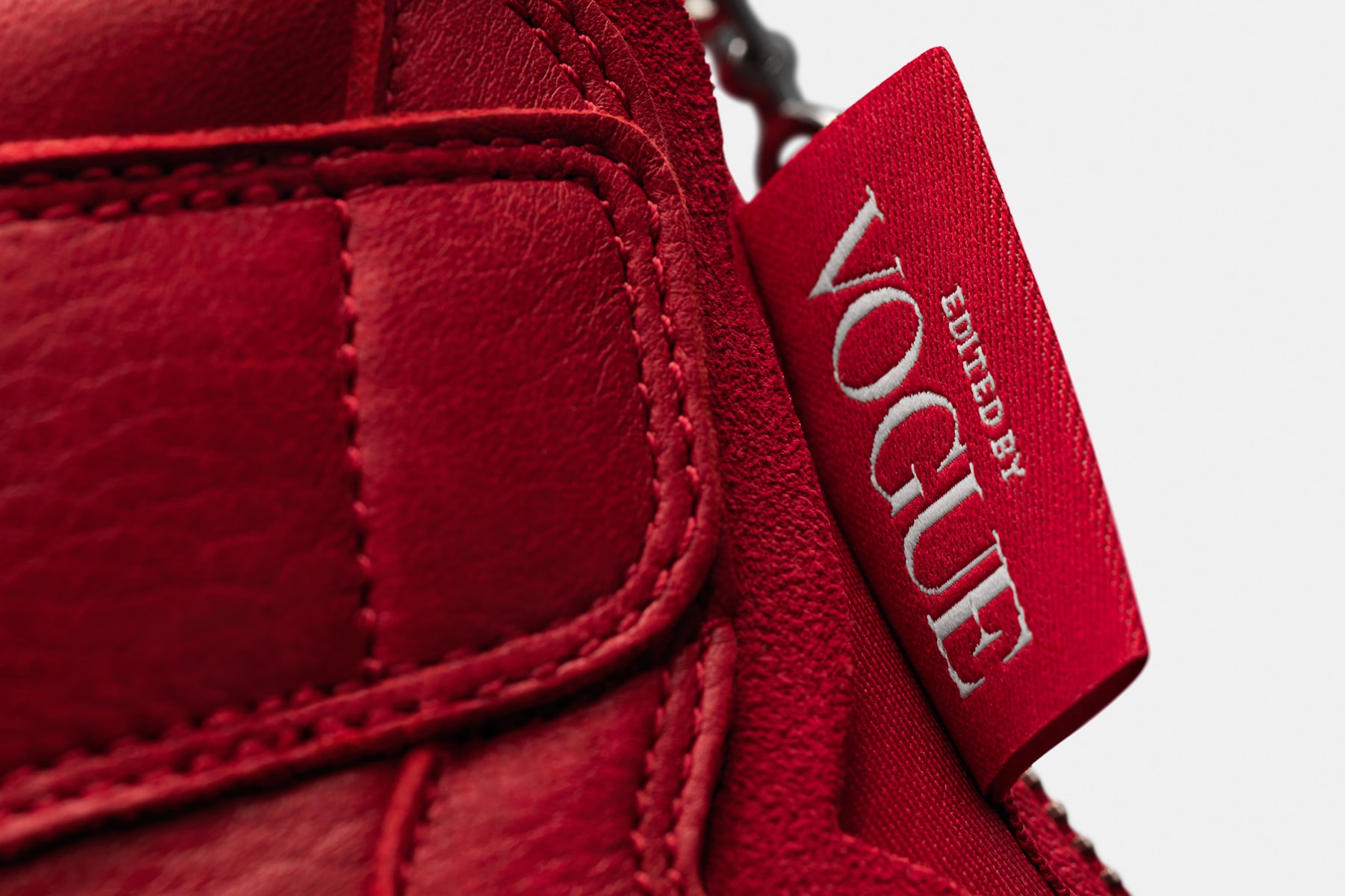 Anna Wintour Vogue magazine nike Air Jordan brand 1 3 Sneakers shoes red white i iii edited by awok ok okay sail university black tweed