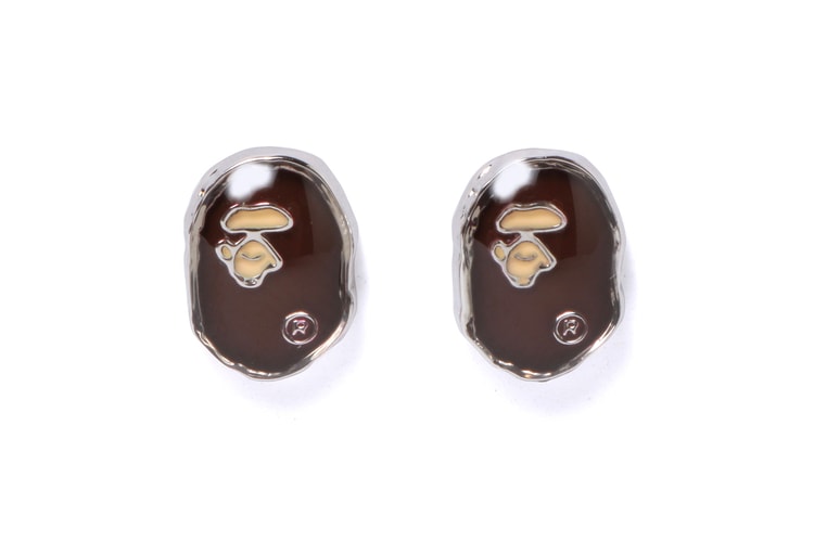 BAPE Expands Its Accessories Line With a Set of Ape Head-Shaped Earrings