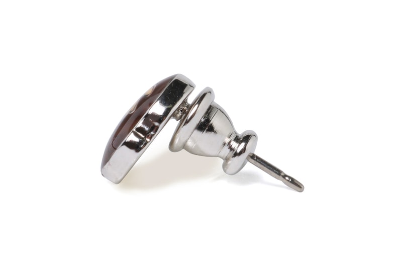 bape a bathing ape ape head earrings