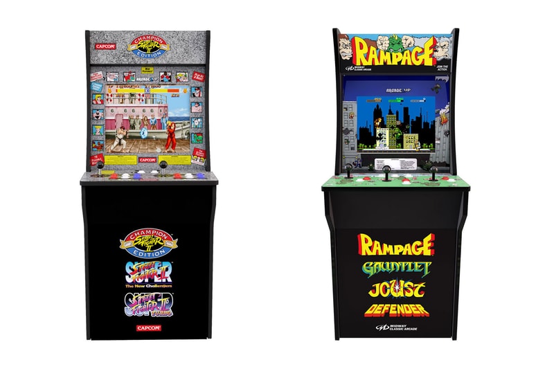 Street Fighter II & More Arcade1Up Arcade Cabinets Street Fighter II Asteroid Centipede